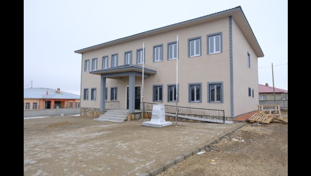 Ağrı'da köy öğrencileri için modern okul yapıldı