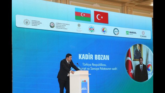 KATSO Başkanı Kadir Bozan, Azerbaycan'daki Bölgesel Ekonomi Formu'nu değerlendirdi
