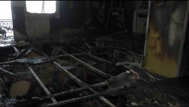 Van'da otel restoranındaki yangının boyutu gün ağarınca ortaya çıktı