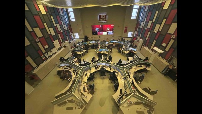 Van 112 Acil Çağrı Merkezi bu yıl 1 milyon 277 bin çağrı karşıladı