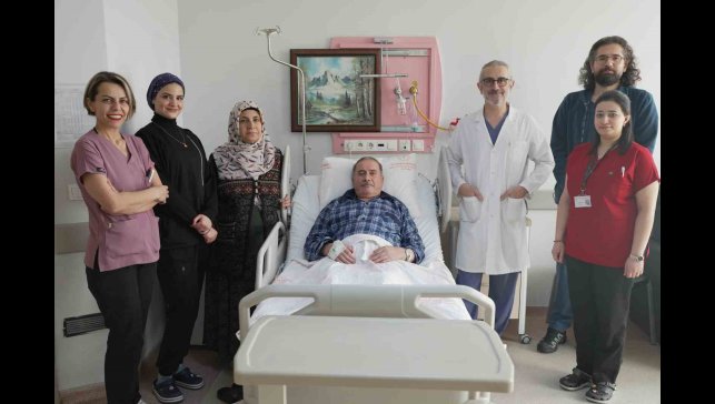 Malatya'da aort yırtığı kapalı yöntemle onarıldı