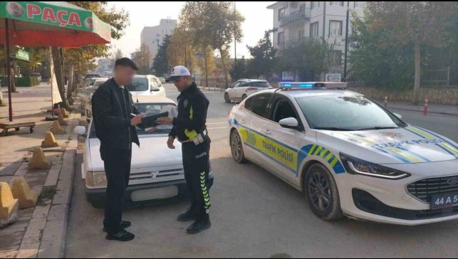 Drift yapan sürücü kameralara yakalandı