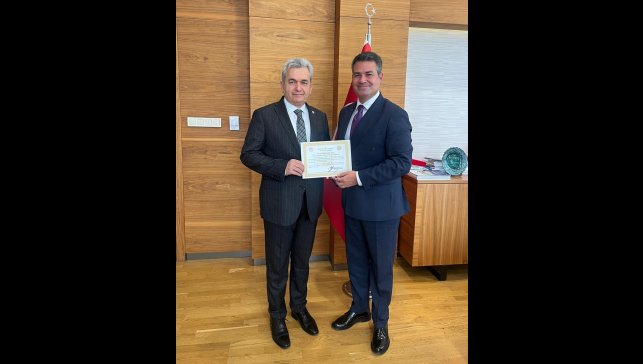 Yeniköy Kemerköy Enerji'nin ağaçlandırma çalışmalarına OGM'den takdir belgesi