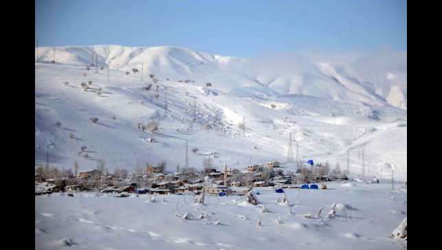İşte Türkiye'nin en soğuk yerleri, Doğu yine dondu