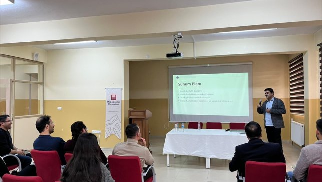 Bulanık'ta "Sağlıklı Yaşam Davranışları Çalıştayı" düzenlendi