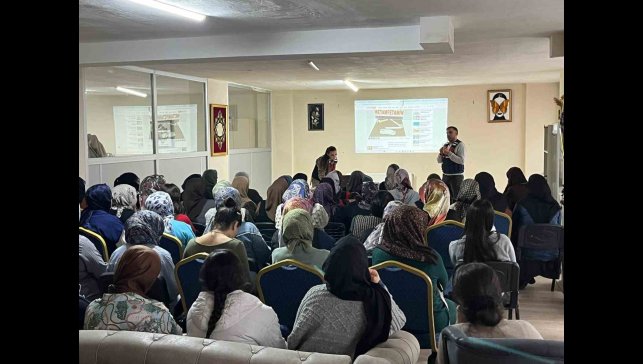 Muş'ta annelere uyuşturucuyla mücadele eğitimi