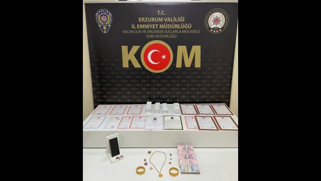 Erzurum'da nitelikli dolandırıcılık şüphelisi 3 ay süren takip sonucu yakalandı