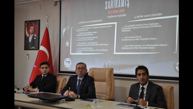 Sarıkamış Şehitleri 3-4 Ocak'ta anılacak