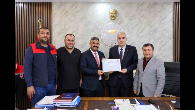 Malatya'ya 4.5 milyon lira ek destek getiren başarı belgesi