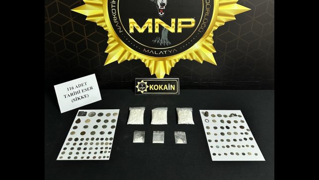 Malatya'da uyuşturucu operasyonu: 1 tutuklama