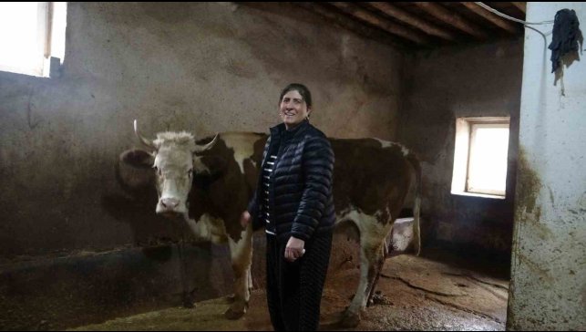 8 erkek adayı geride bırakan kadın muhtar: Hem hayvancılık yapıyor hem mahallesini yönetiyor