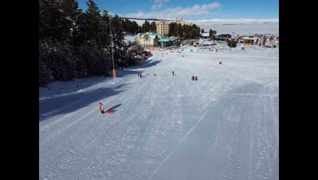 Sarıkamış'ta kayak heyecanı başlıyor