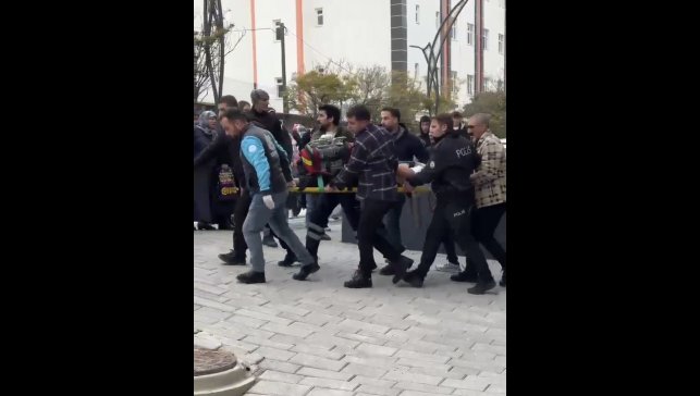 Muş'ta apartman dairesinde korku dolu anlar