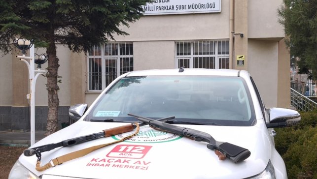 Erzincan'da yaban keçisi avlayan 3 kişiye 975 bin 563 lira ceza