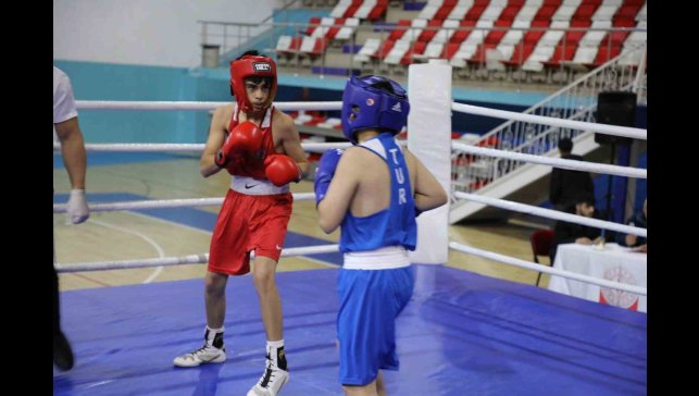 Ağrı'da Türkiye-İran-Nahçıvan Boks Dostluk Turnuvası nefes kesti