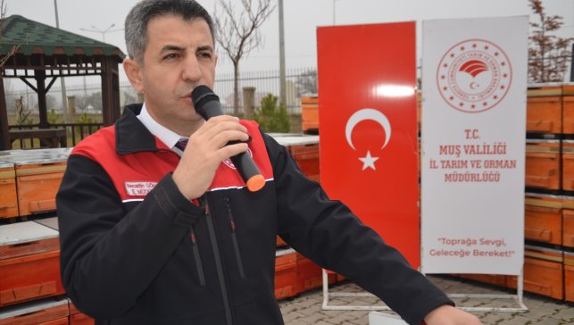 Muş'ta arıcılara 1000 kovan dağıtıldı