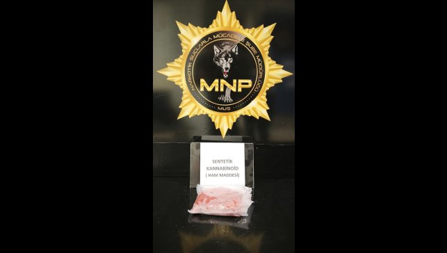 Muş'ta 1 kilo 458 gram uyuşturucuyla yakalanan şüpheli tutuklandı