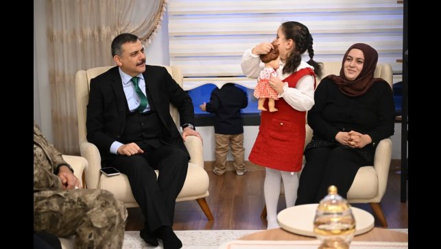 Şehidin ailesine vefa ziyareti