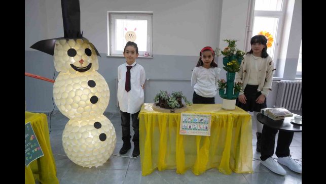 Geri dönüşümle farkındalık oluşturdular