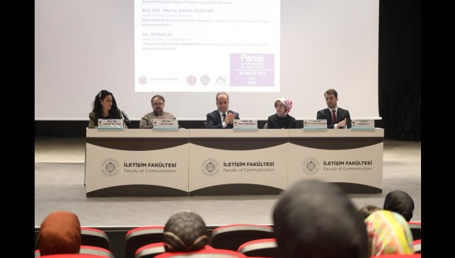 Atatürk Üniversitesi'nde 'Medyada suç ve suçun temsili' paneli