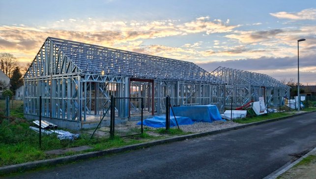 Karmod Fransa'daki çelik konstrüksiyon ev projelerinin 6. etabına başladı