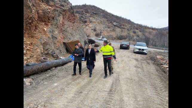 Yıllardır bitmeyen yolda çalışmalar sürüyor
