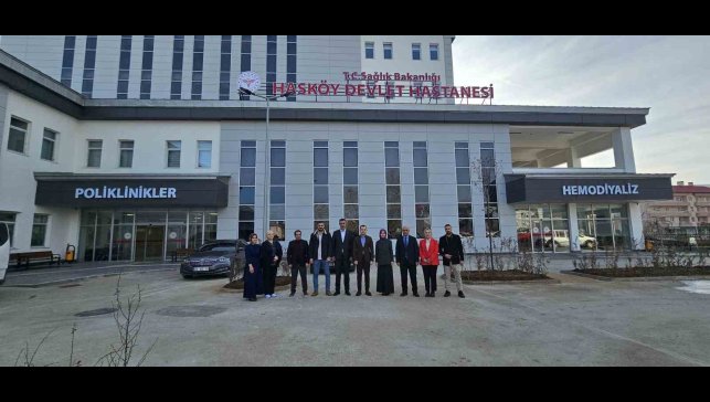 Hasköy Devlet Hastanesi yeni hizmet binasında hasta kabulüne başladı