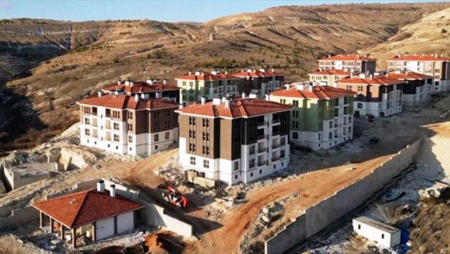 Ağın'da 142 sosyal konutun anahtar teslimi yapılacak