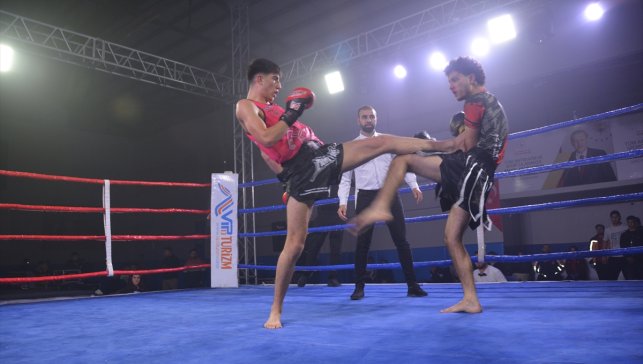 Tatvan'da "Uluslararası Muaythai Şampiyonası Galası" düzenlendi