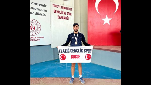 Elazığlı sporcu Türkiye 3'üncüsü oldu