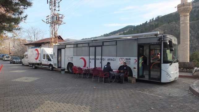 Keban'da kan bağışı kampanyası
