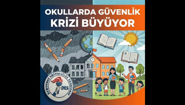 DES Genel Başkanı İshak Çelebi; "Okullar şiddet değil, bilgi yuvasıdır"