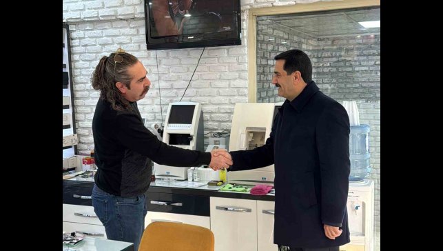 Başkan Taşkın'dan esnaf ziyareti