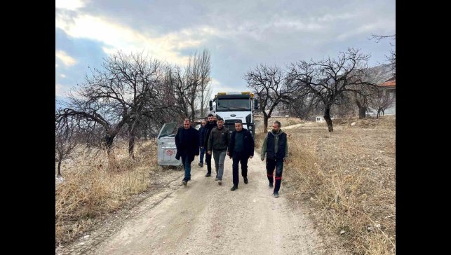 Başkan Ulutaş'tan kırsal mahallelerde saha incelemesi