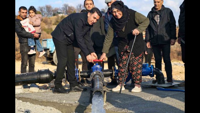Tunceli'nin bir mahallesinde içme suyu sorunu çözüme kavuştu