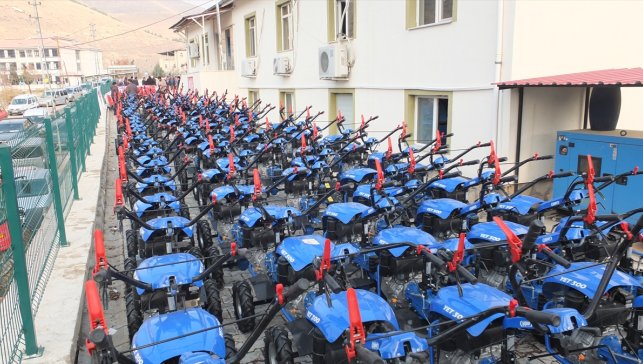 Keban'da 230 üreticiye yüzde 70 hibeyle makine desteği sağlandı