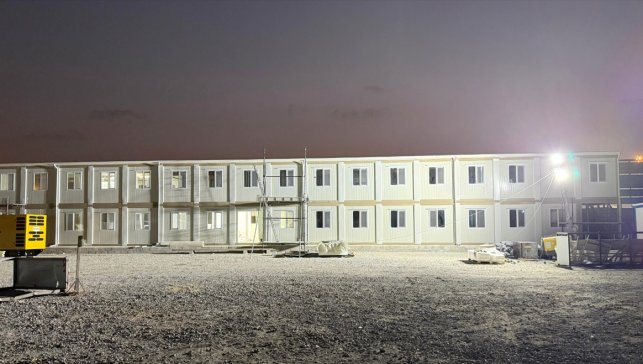 Karmod BAE'de konteyner ofis projesini tamamladı
