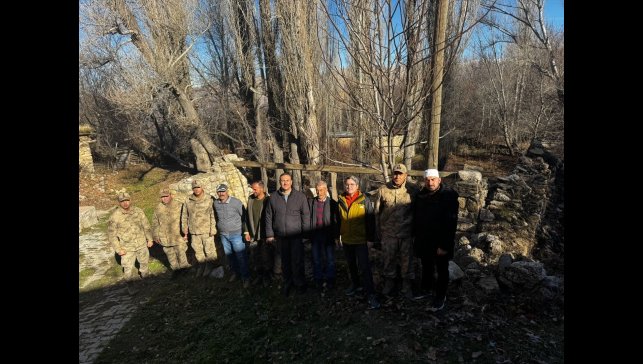 Kaymakam Arıkan, Harmankaya köyünde incelemede bulundu