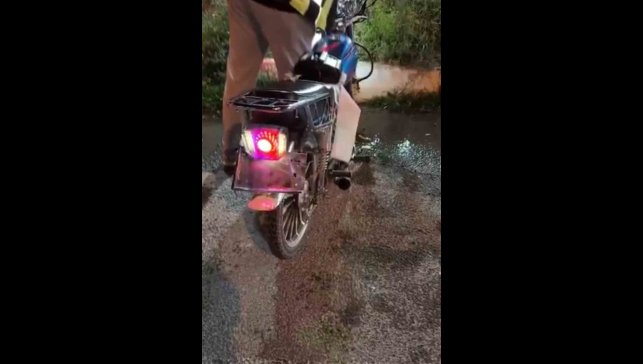 'Dur' ihtarına uymayan motosikletliye 70 bin lira ceza kesildi