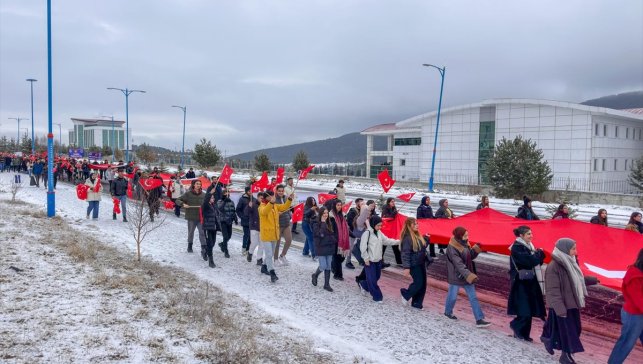Ardahan Üniversitesi Karlar Altında Yazılan Destan: Sarıkamış Şehitleri programı düzenledi