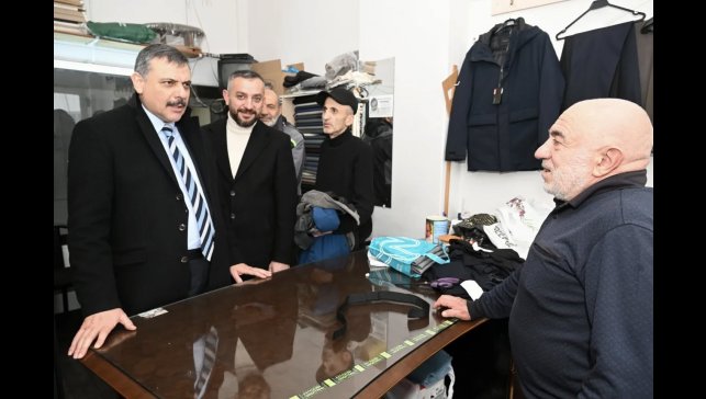 Vali Çiftçi'den esnaf ziyareti