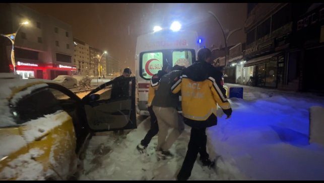 Yüksekova'da gece yarısı hayat kurtaran dikkat