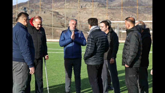 Dersimspor'un altyapısına kalıcı yatırım müjdesi