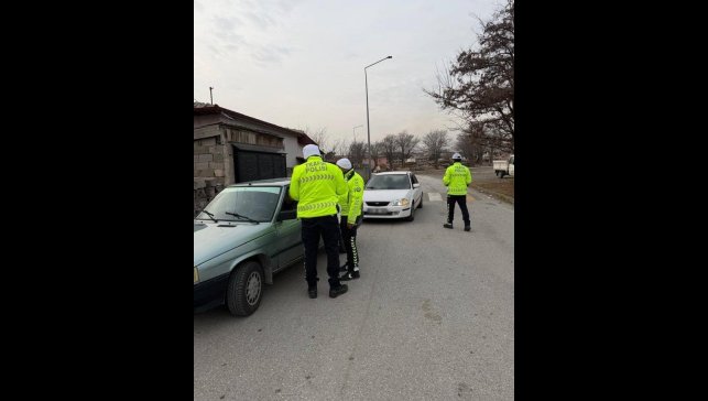 Erzincan'da okul çevrelerinde güvenli okul uygulaması