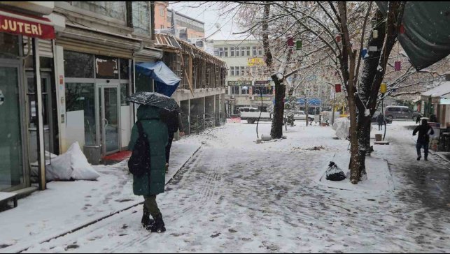 Tunceli'de kar yağışı etkisini artırdı