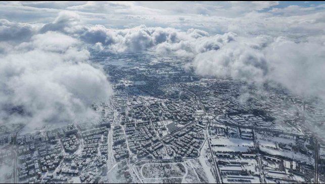Elazığ'dan İzlanda ve Norveç'i hatırlatan kış manzaraları