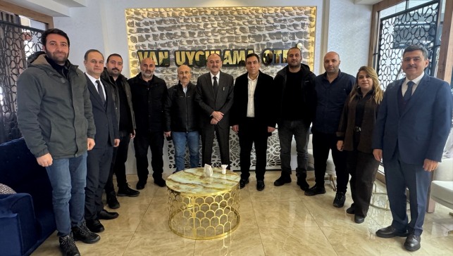 Van Milli Eğitim Müdürü Çandıroğlu, basın mensuplarıyla bir araya geldi