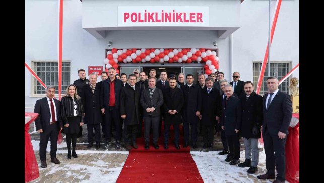 Erzincan Ceza İnfaz Kurumu kampüsünde Sağlık Polikliniği hizmete açıldı