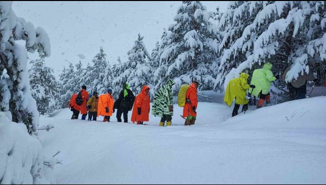Van'da kar nedeniyle yol kapandı, rota Toprakkale'ye çevrildi