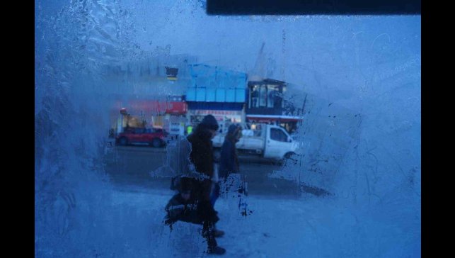 Türkiye'nin en soğuk yeri Erzurum oldu, çeşmeler buz tuttu